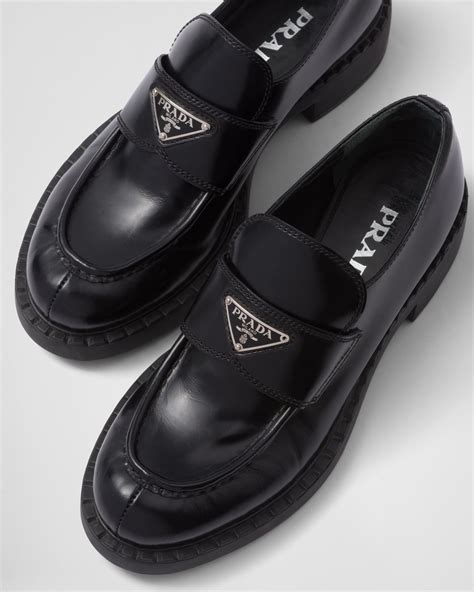 mocassin prada strass|platform loafers Prada.